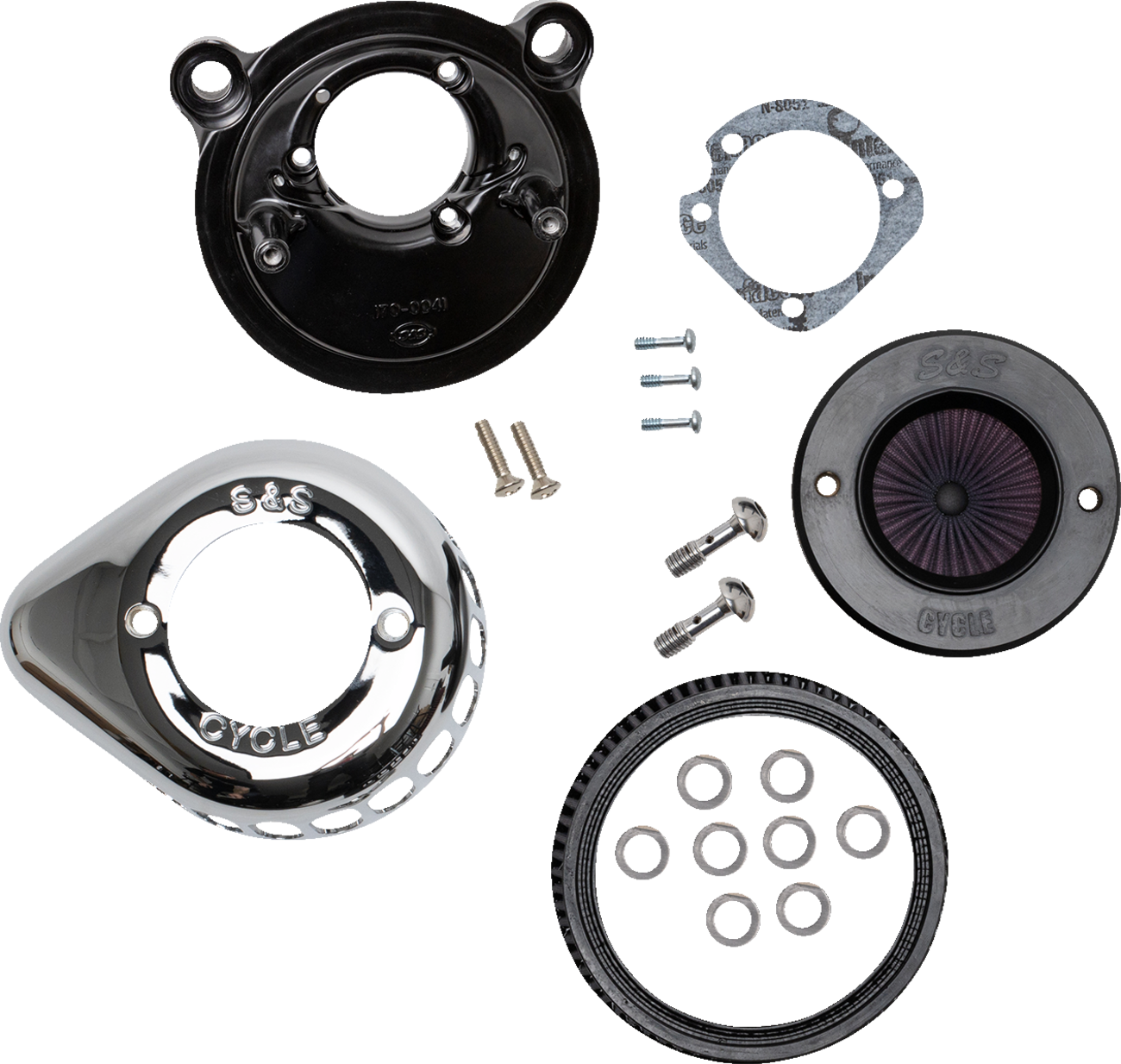S&S Cycle Air Stinger Stealth Air Cleaner Kit