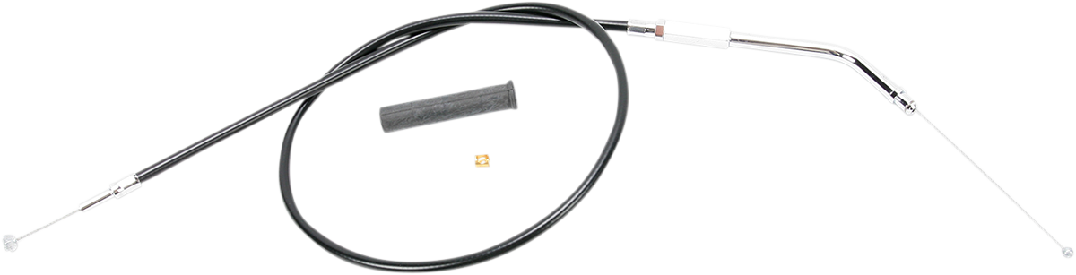 Drag Specialties Black Vinyl Throttle Cable