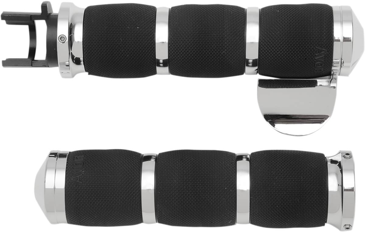 Avon Grips 3-Ring Air Cushioned Grips â€” Includes Throttle Boss