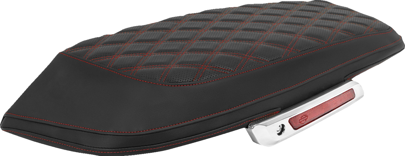 Saddlemen Lattice Stitched Saddlebag Lid Covers