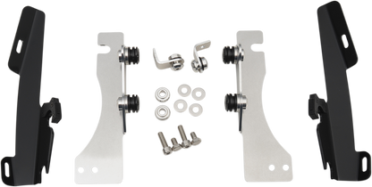Memphis Shades Windshield Batwing Trigger-Lock Complete Mount Kit