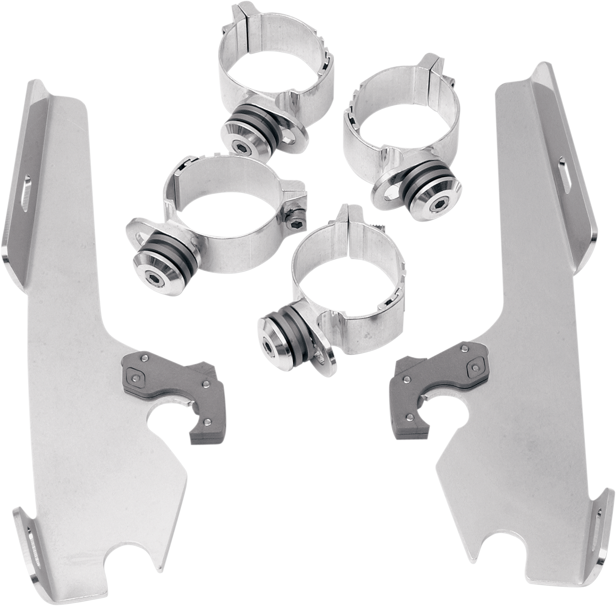 Memphis Shades Fats/Slim Windshield Trigger Lock Complete Mount Kit