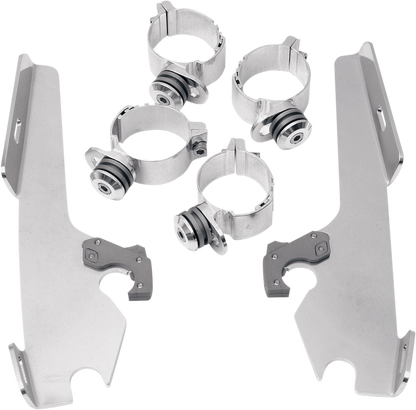 Memphis Shades Fats/Slim Windshield Trigger Lock Complete Mount Kit
