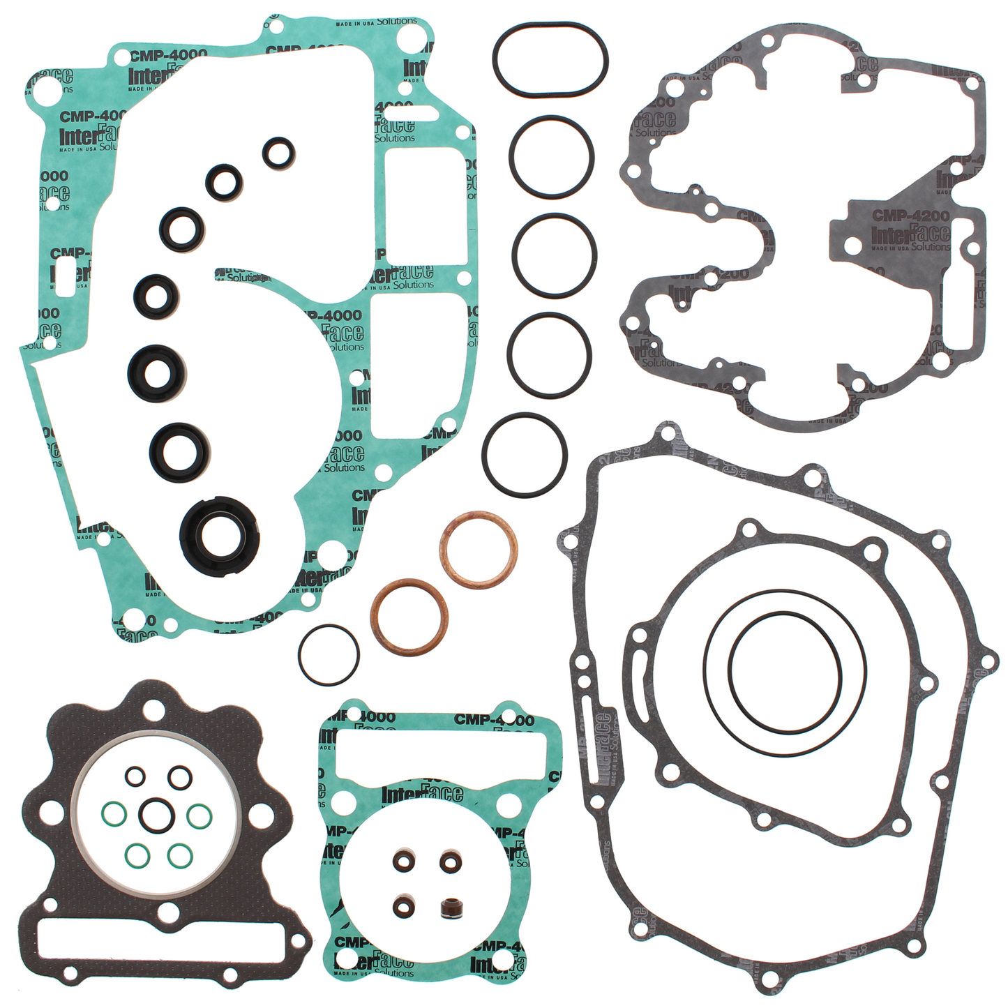 Vertex Complete Gasket Kit w/Oil Seal