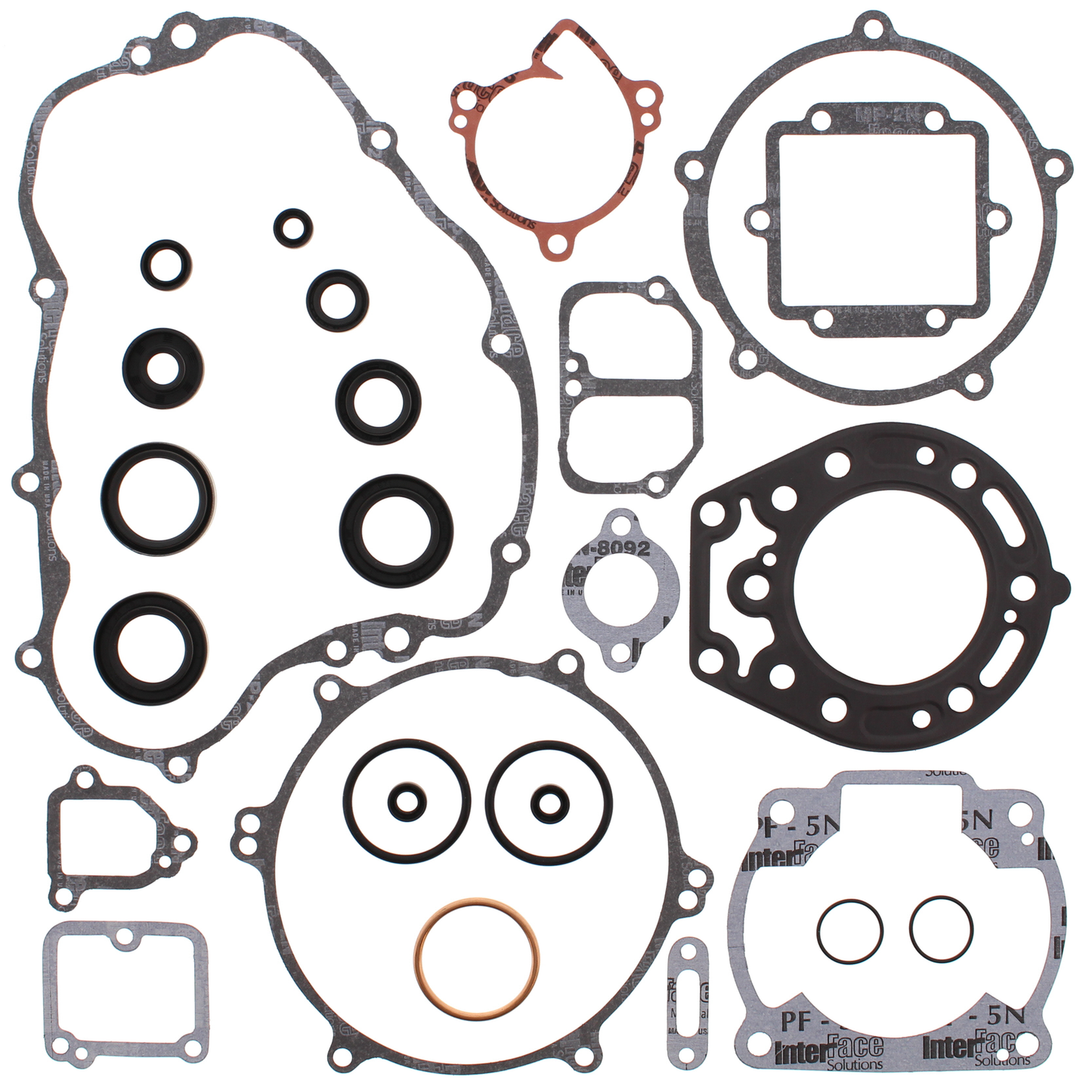 Vertex Complete Gasket Kit w/Oil Seal