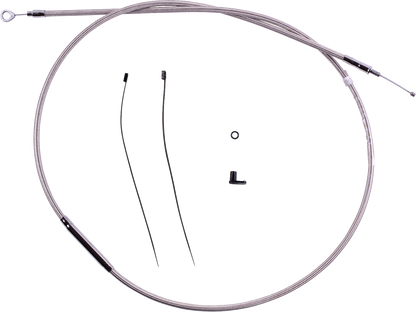 Magnum Shielding Redesigned Polished Stainless Clutch Cable