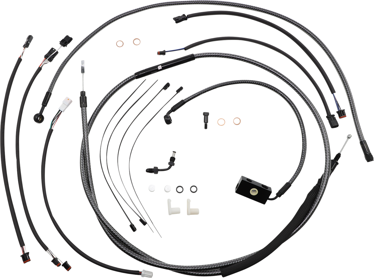 Magnum Shielding KARBONFIBR Designer Handlebar Installation Kit