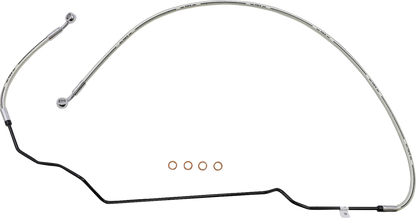 Magnum Shielding Braided Front Brake Line