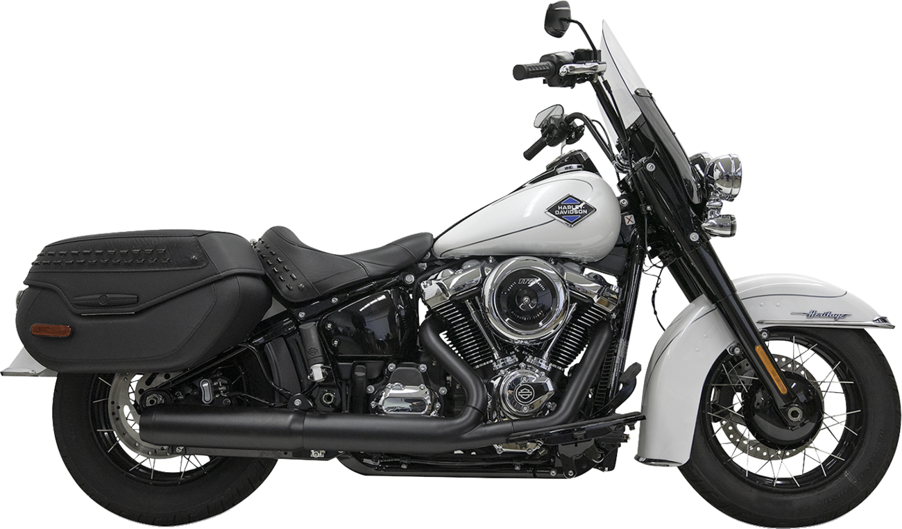 Bassani Xhaust 4" Slip-On Muffler with 2-1/2" x 10" Baffle Core - 49-State