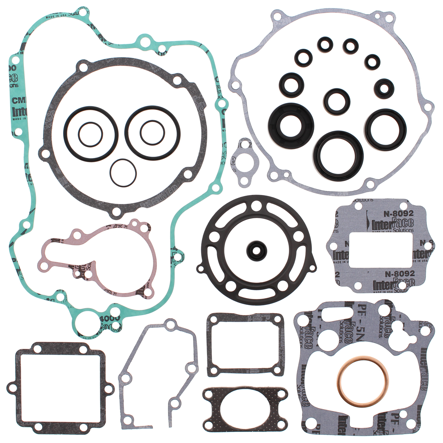 Vertex Complete Gasket Kit w/Oil Seal