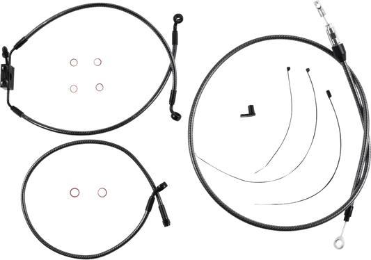 Magnum Shielding KARBONFIBR Designer Handlebar Installation Kit