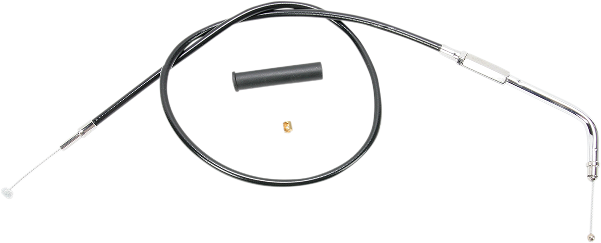 Drag Specialties Black Vinyl Throttle Cable