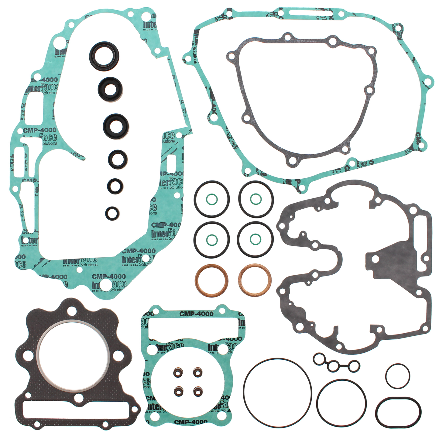 Vertex Complete Gasket Kit w/Oil Seal