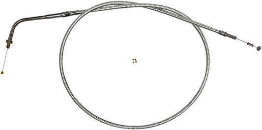 Magnum Shielding Sterling Chromite II Braided Idle Cable for Harley-Davidson