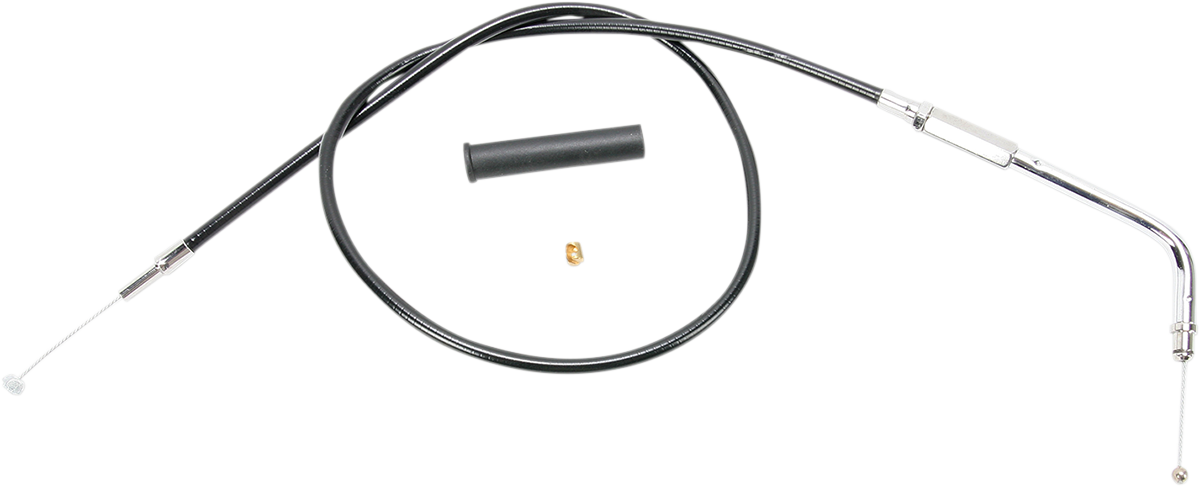 Drag Specialties Black Vinyl Throttle Cable