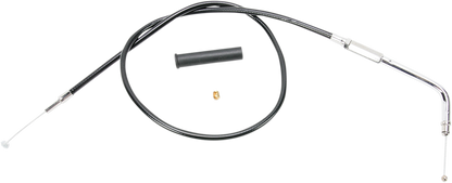 Drag Specialties Black Vinyl Throttle Cable