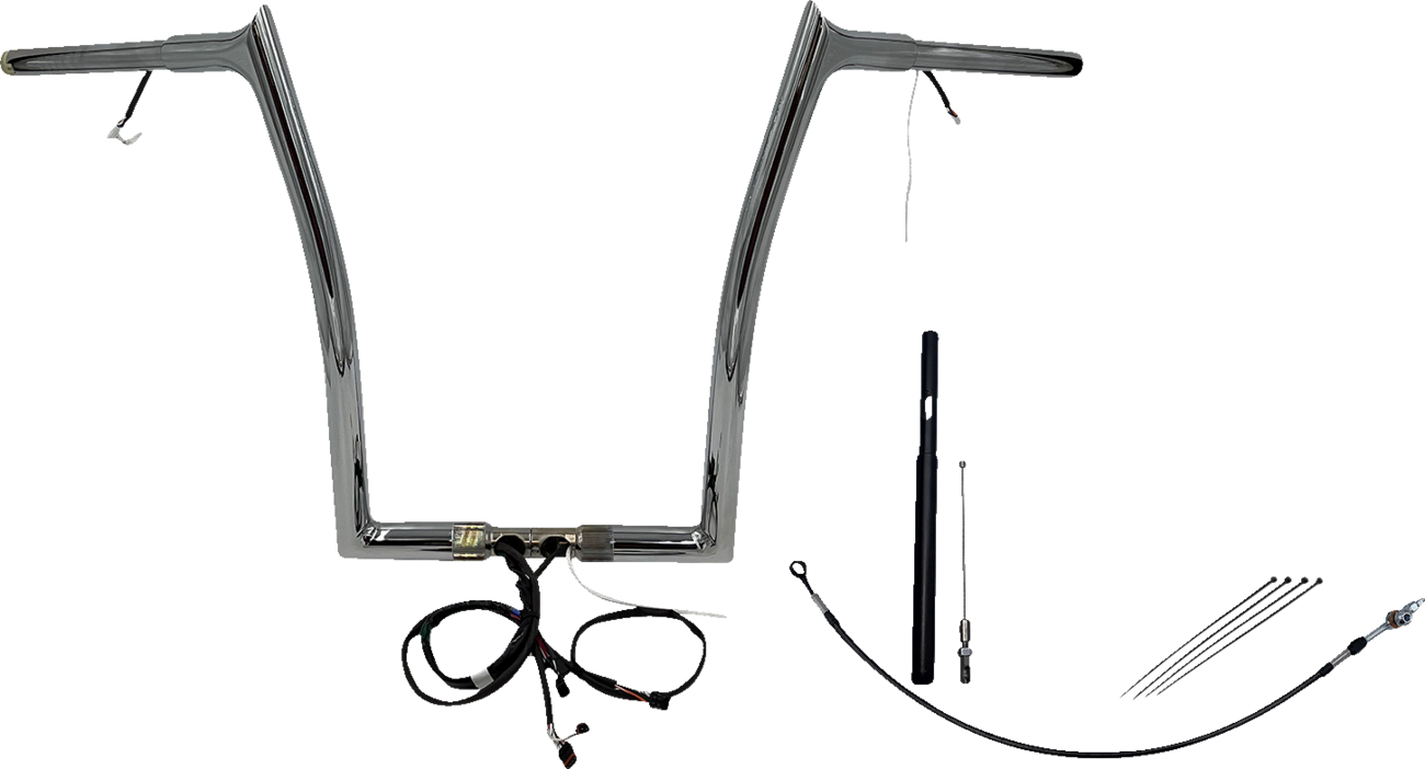 Fat Baggers Inc. EZ Install Wired 1-1/2" Flat Top Handlebar Kit