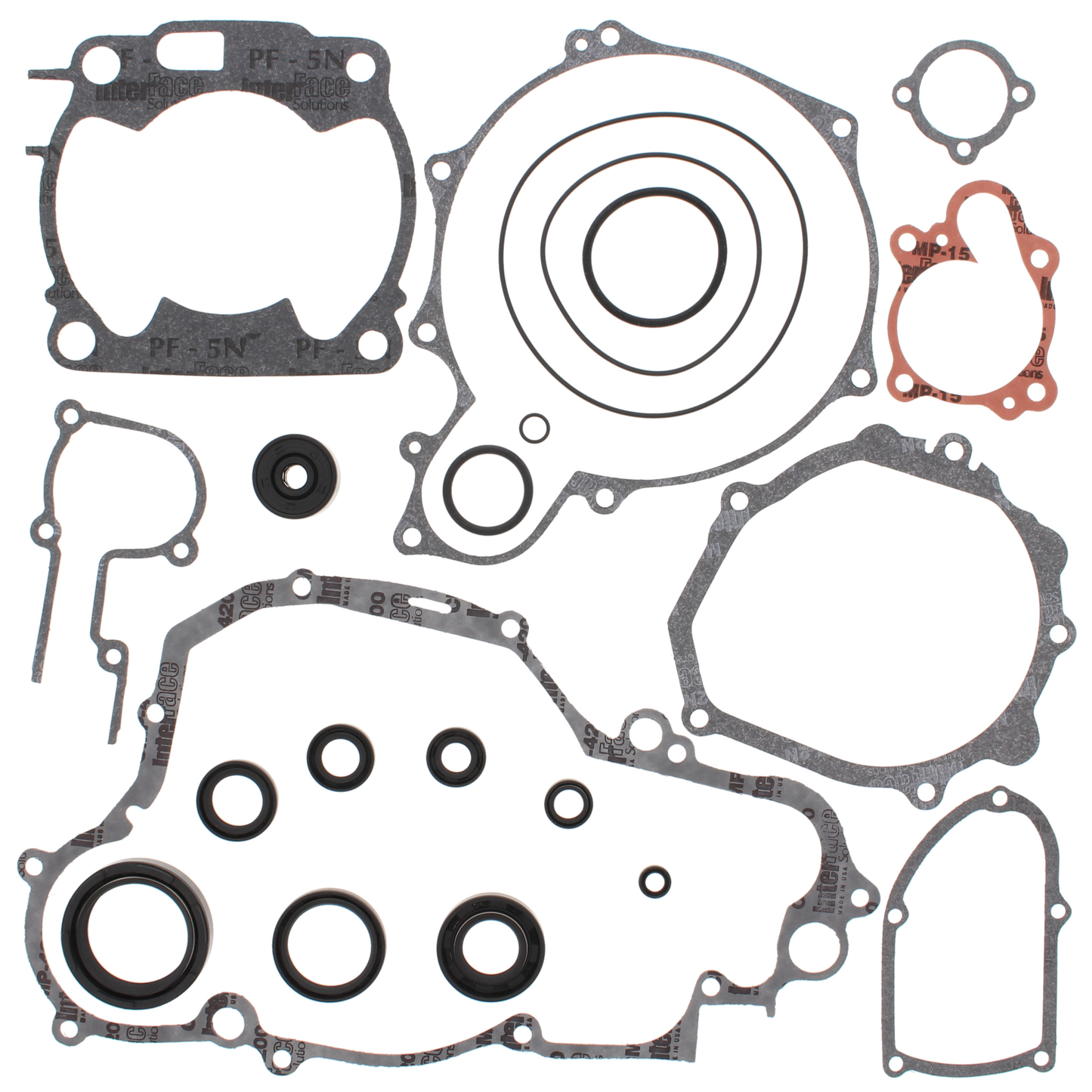 Vertex Complete Gasket Kit w/Oil Seal