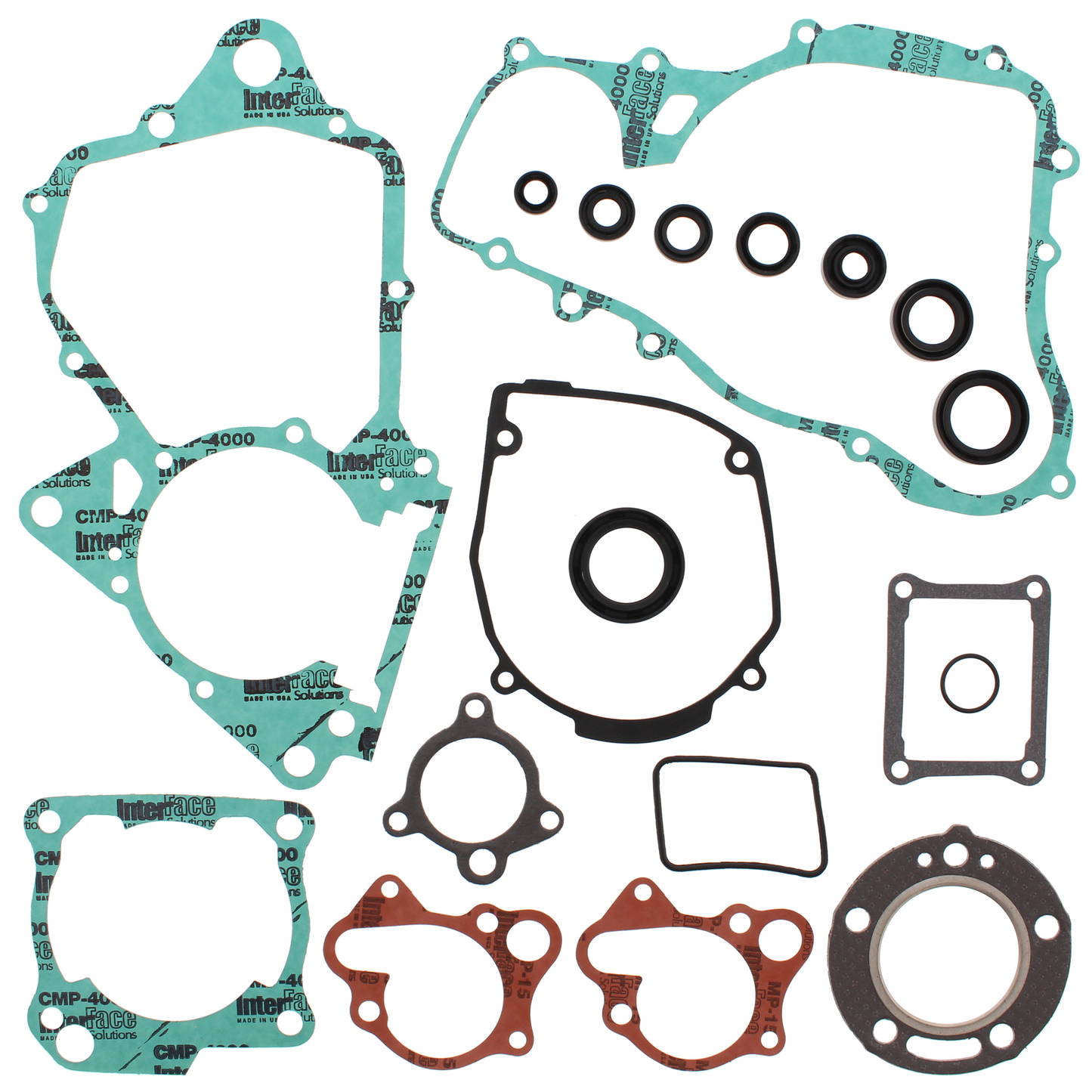 Vertex Complete Gasket Kit w/Oil Seal