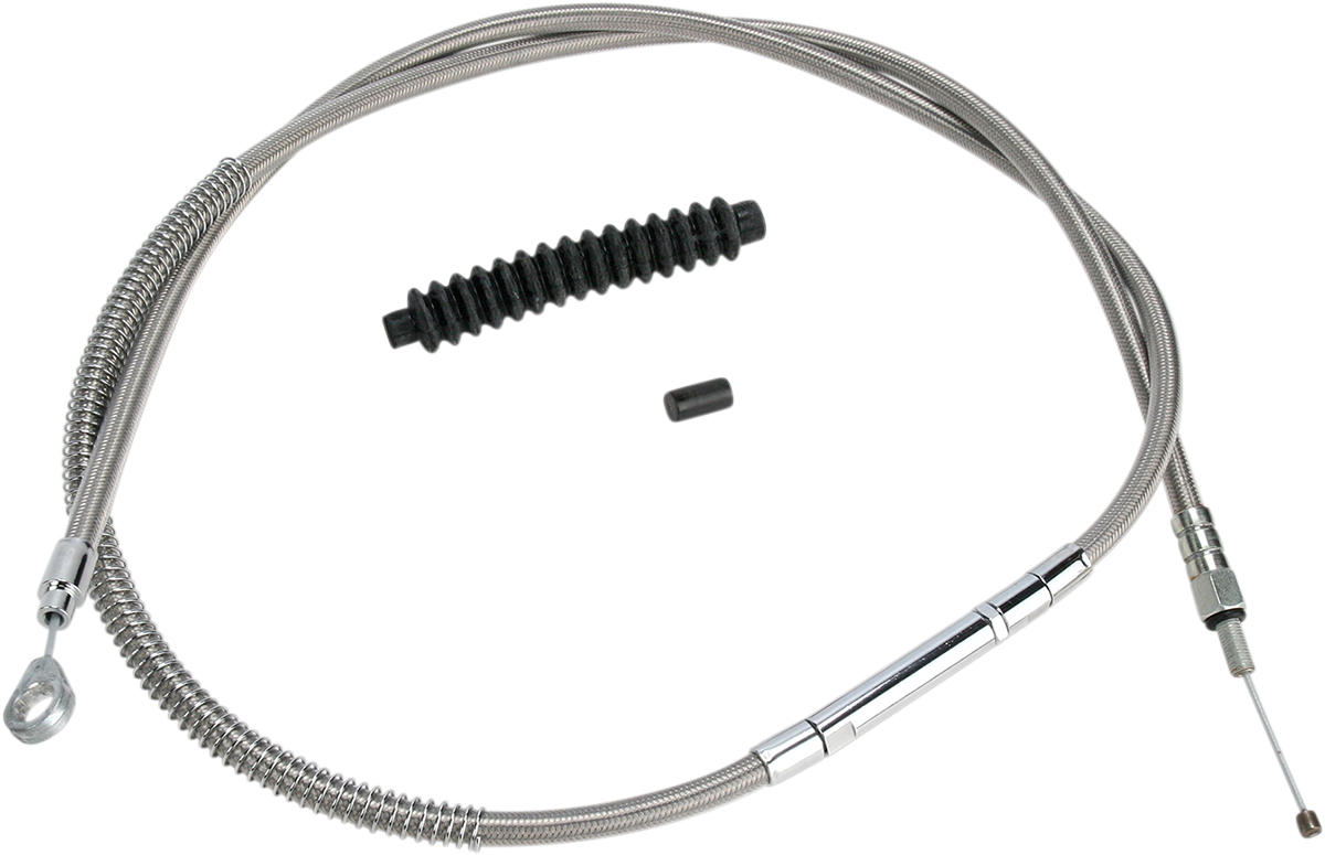 Barnett High-Efficiency Stainless Steel Clutch Cable for Harley-Davidson