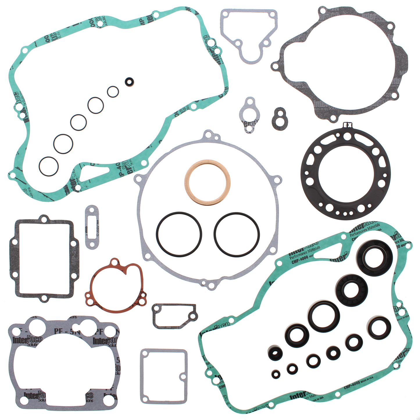 Vertex Complete Gasket Kit w/Oil Seal