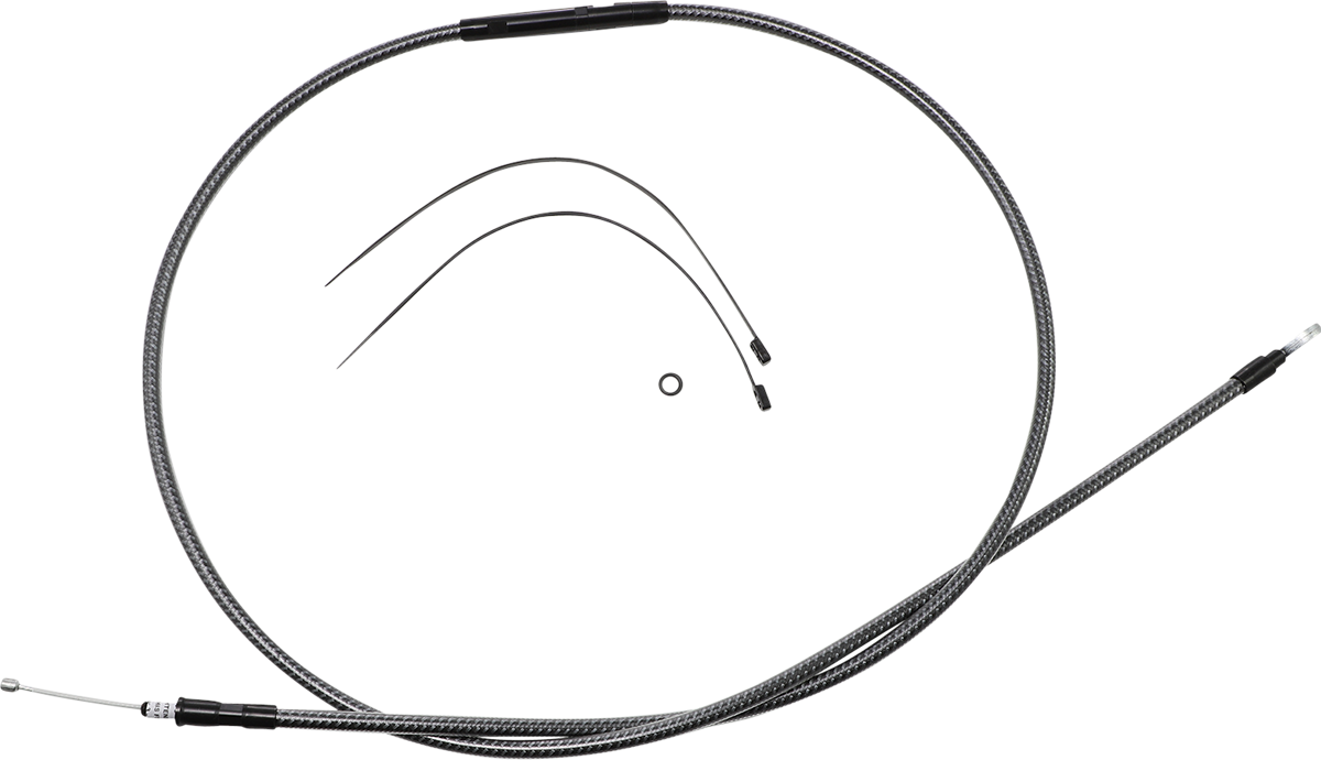Magnum Shielding High-Efficiency Polished KARBONFIBR Clutch Cable