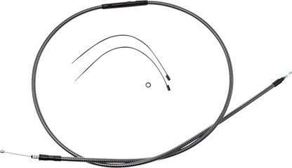 Magnum Shielding High-Efficiency Polished KARBONFIBR Clutch Cable