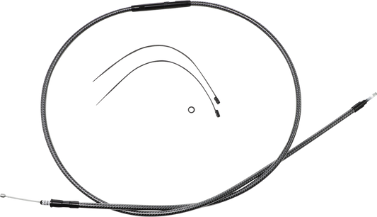 Magnum Shielding High-Efficiency Polished KARBONFIBR Clutch Cable