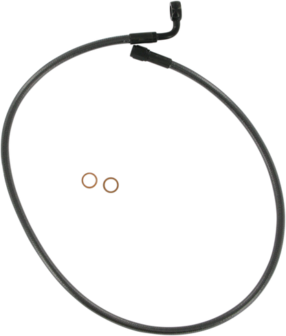 Magnum Shielding Alternate Length Designer Series Braided Non-ABS Front Upper Brake Line Kit