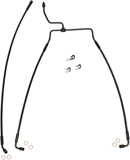 Magnum Shielding  XR Stainless Extreme Response Front Brakeline Kit