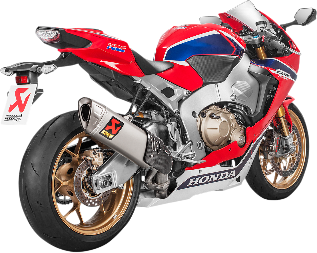 Akrapovic Titanium Slip-On Line Muffler