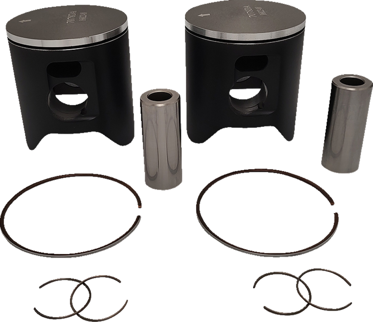 Wossner Piston Kit Anodized 2 Stroke