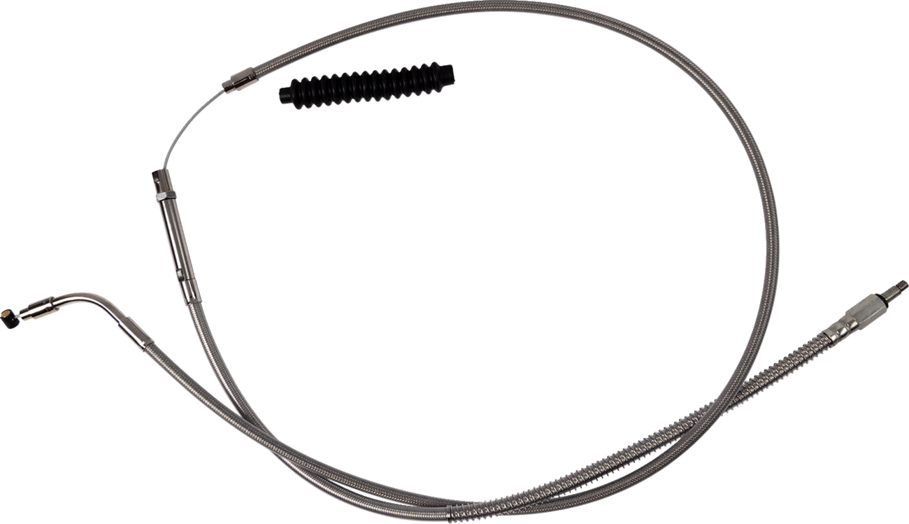 Barnett High-Efficiency Stainless Steel Clutch Cable for Harley-Davidson