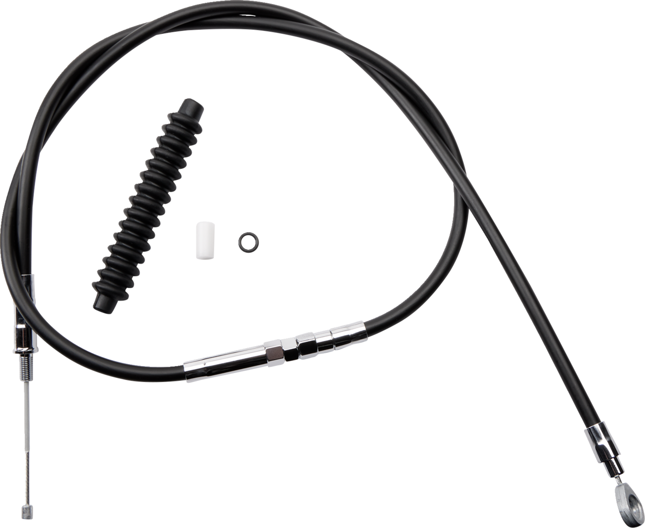 High-Efficiency Black Vinyl Clutch Cable