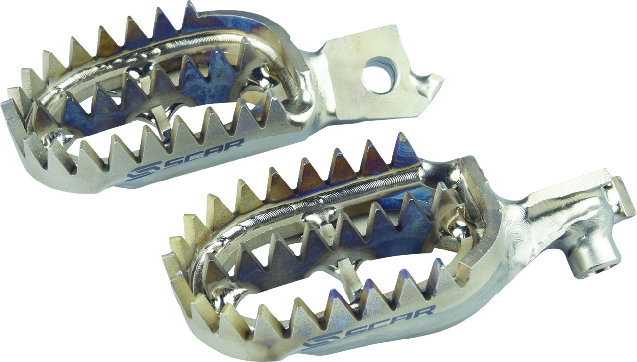 Scar Racing Titanium Foot Pegs