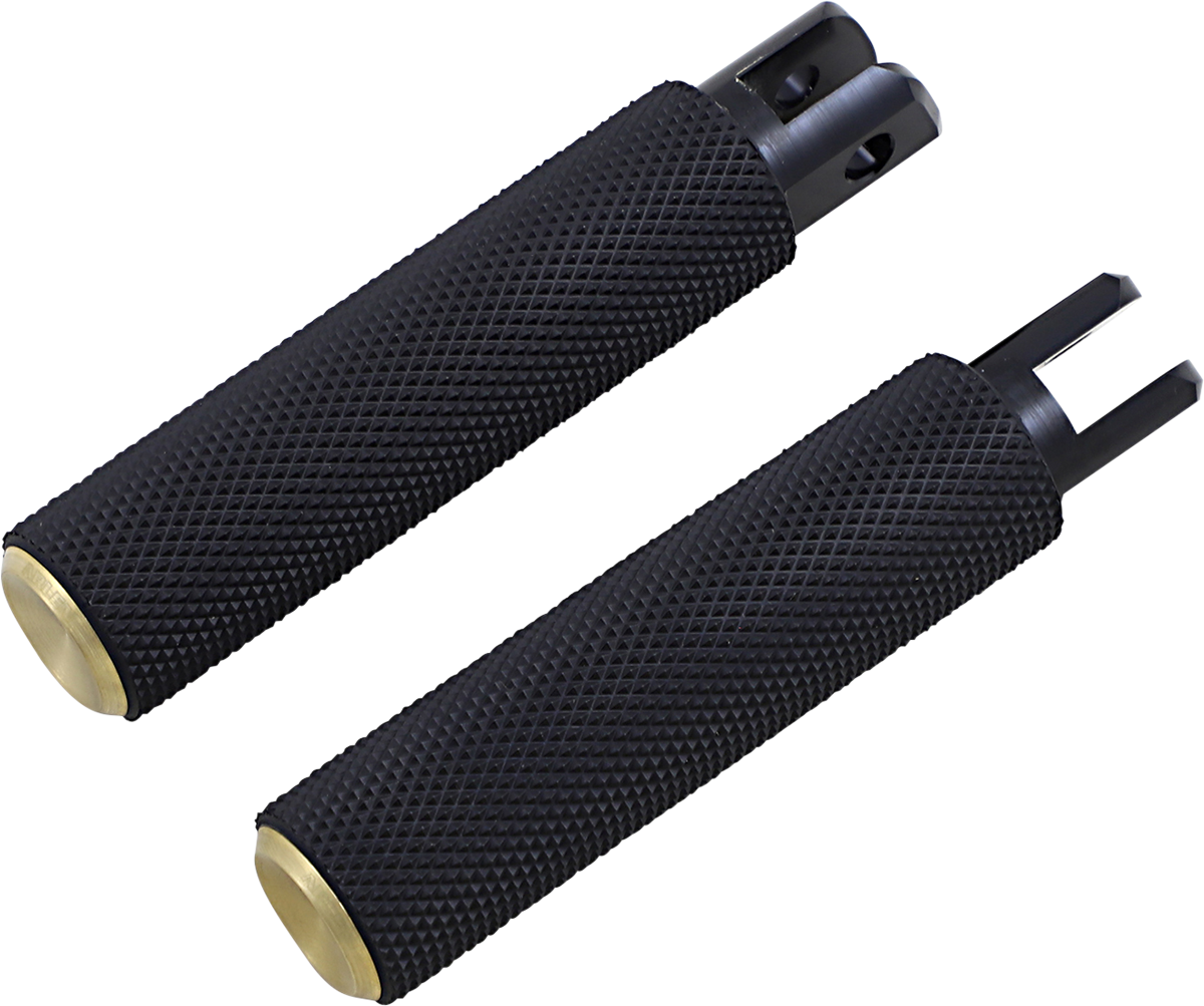 Arlen Ness Passenger Knurled M-Eight Foot Pegs
