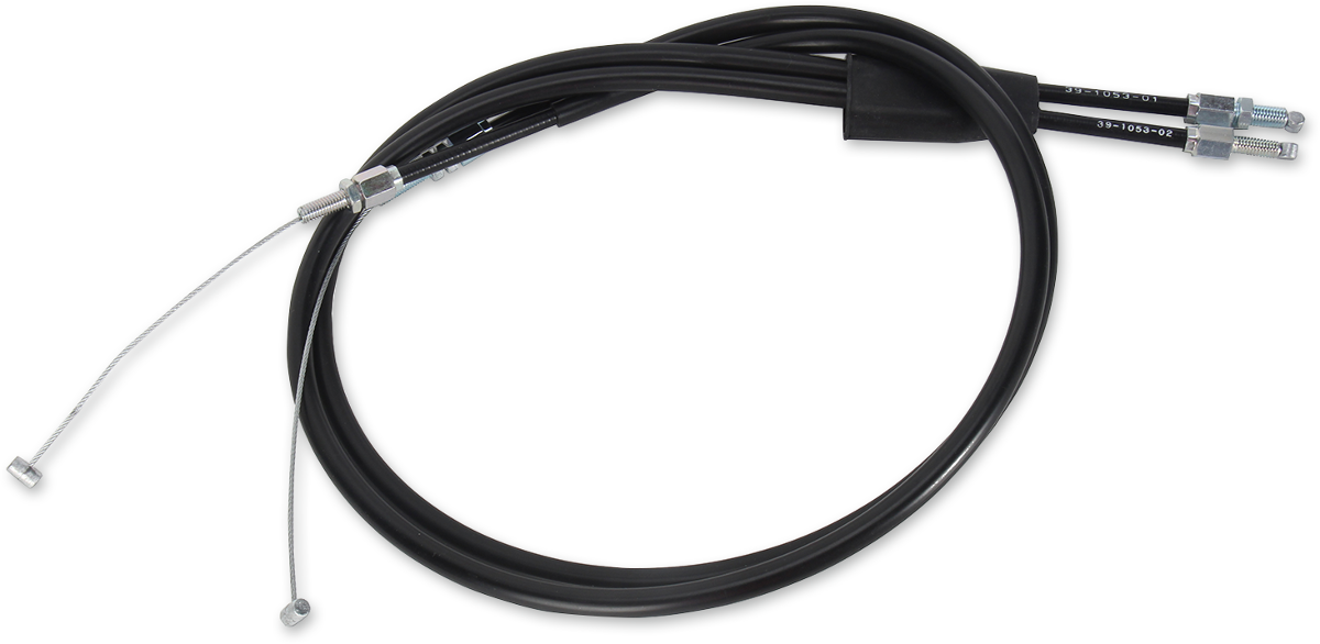 Moose Offroad Black Vinyl Throttle Cable