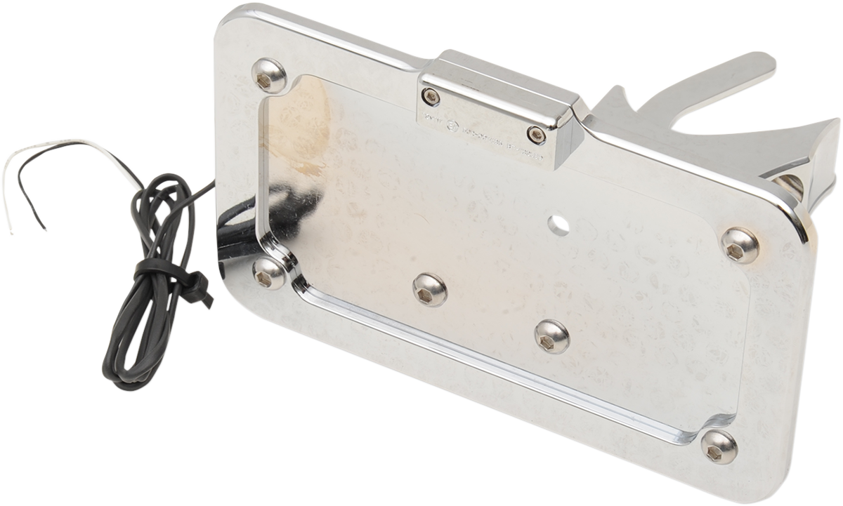 Accutronix Side Mount License Plate