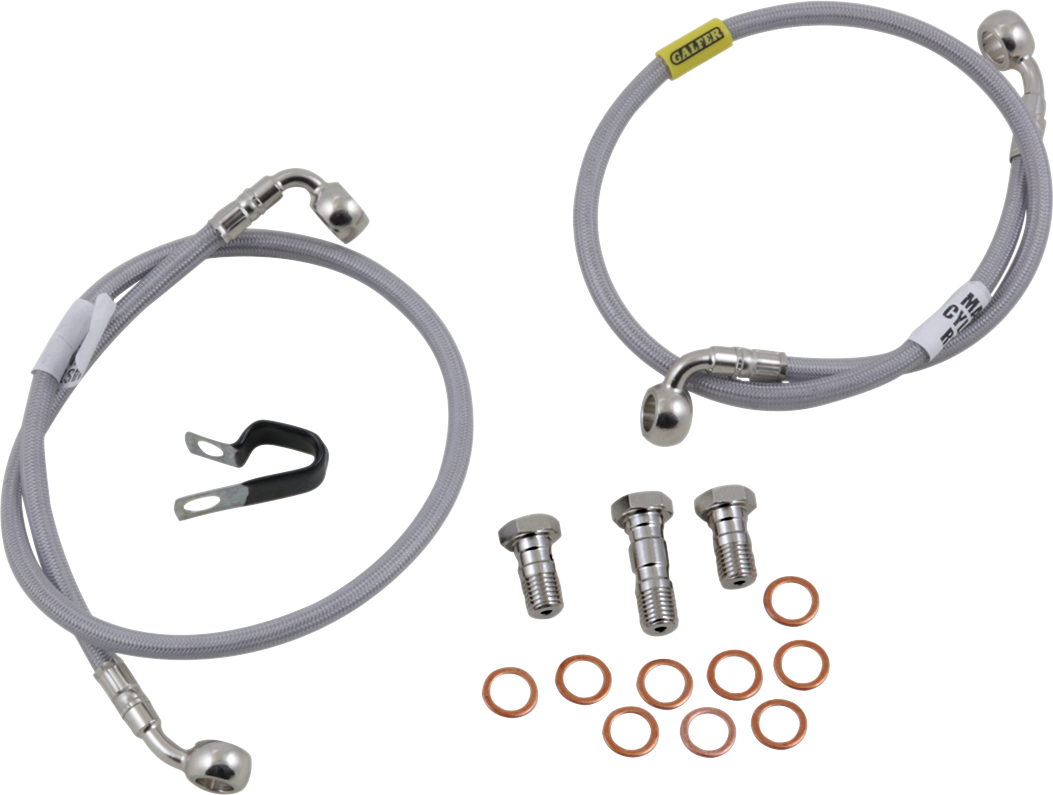 GBrakes Stainless Steel Brake Line Kit