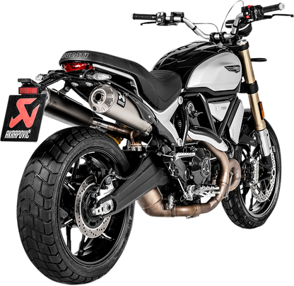 Akrapovic Titanium Slip-On Line Muffler