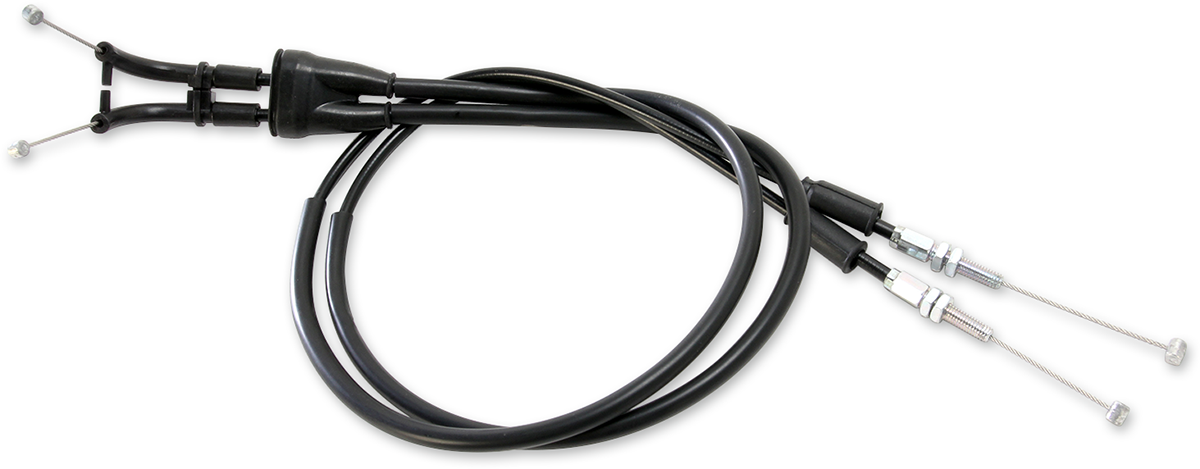 Moose Offroad Black Vinyl Throttle Cable