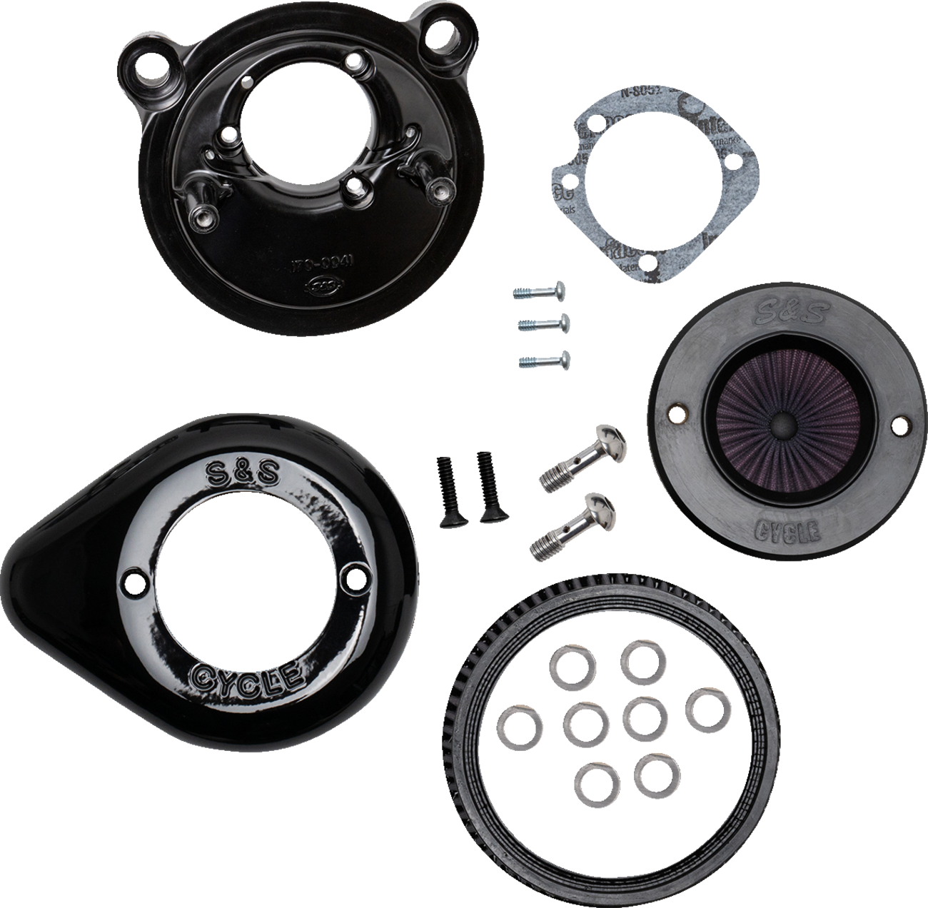 S&S Cycle Air Stinger Stealth Air Cleaner Kit
