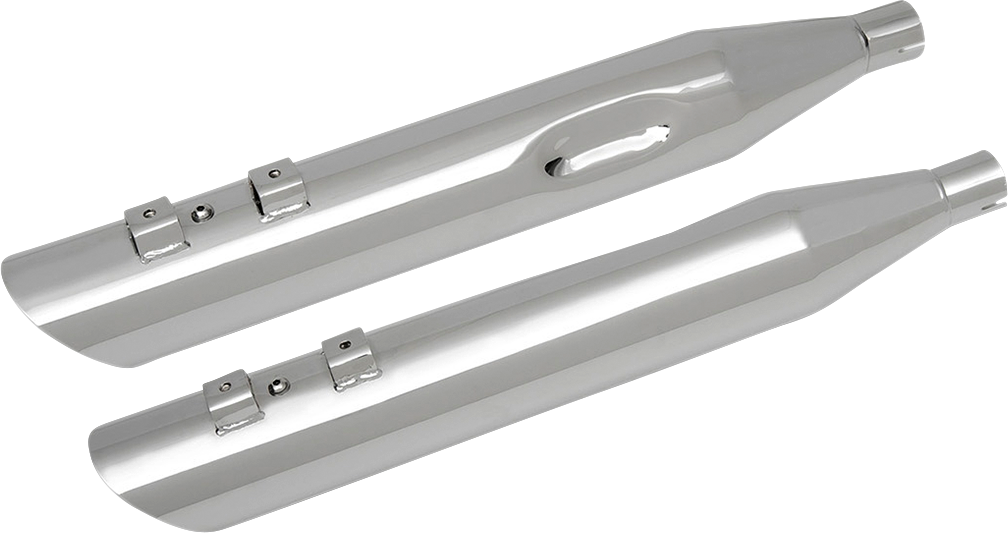 Drag Specialties 3-1/2" Slashdown Slip-On Mufflers