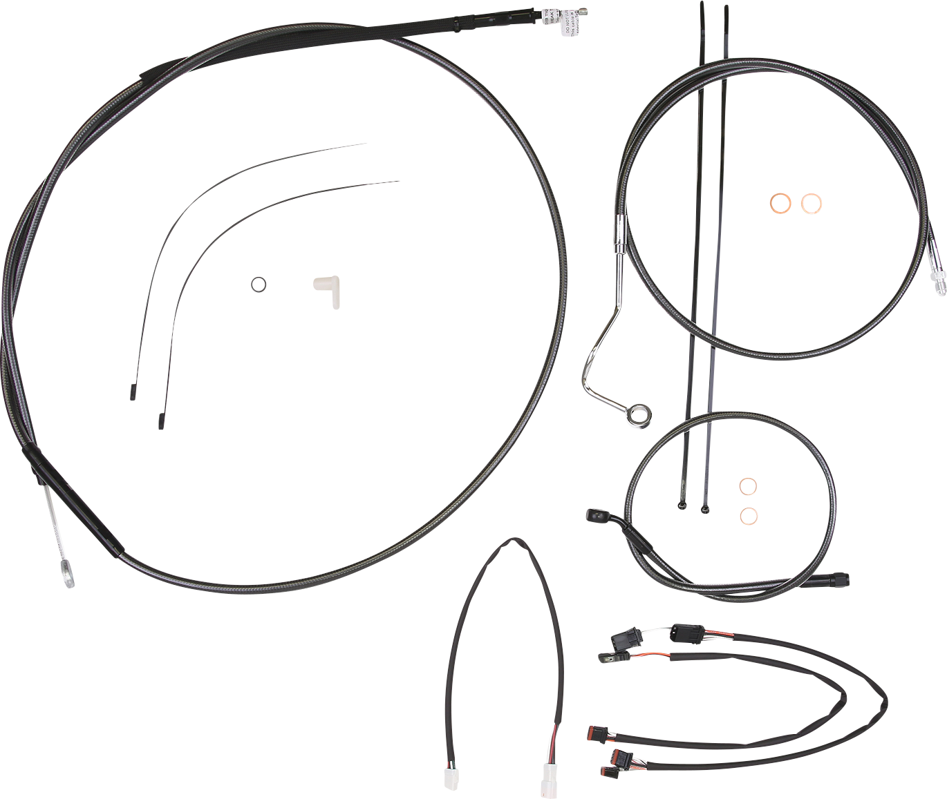Magnum Shielding Black Pearl Designer Handlebar Installation Kit