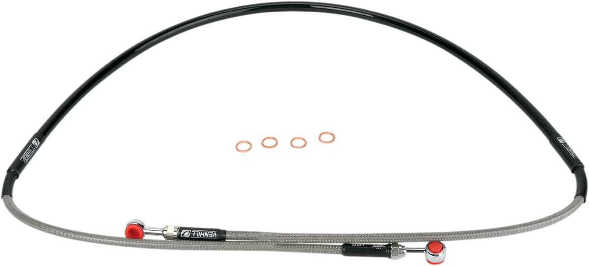 Moose Offroad Stainless Steel Braided Brake Line