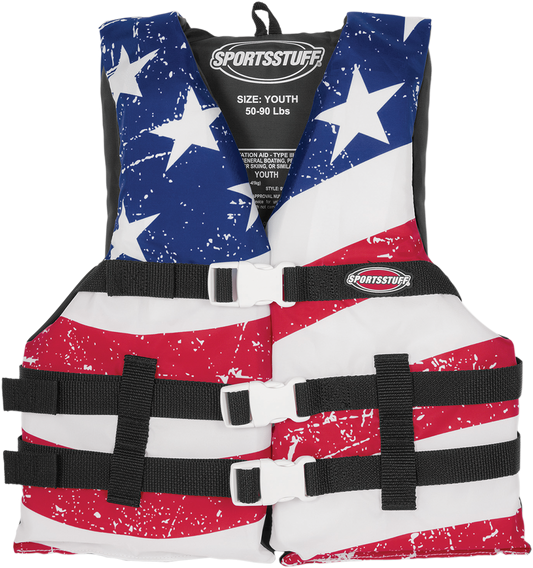 Airhead Sports Group Youth Stars & Stripes PFD Vest