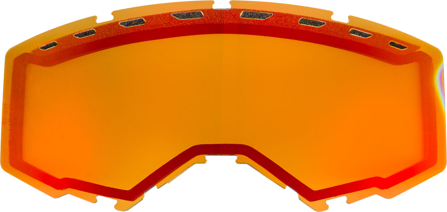 Fly Racing Goggle Dual Lens w/Vents