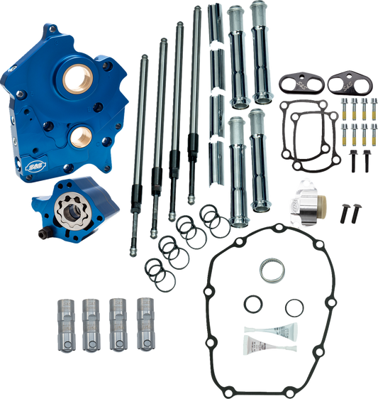 S&S Cycle Cam Chest Kit without Cams for Chain Drive M8