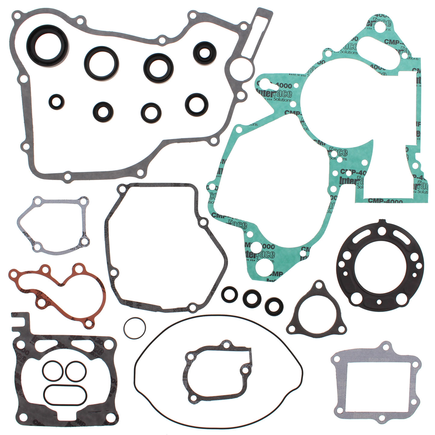 Vertex Complete Gasket Kit w/Oil Seal