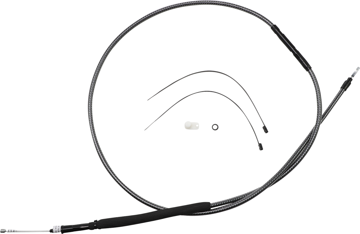 Magnum Shielding High-Efficiency Polished KARBONFIBR Clutch Cable